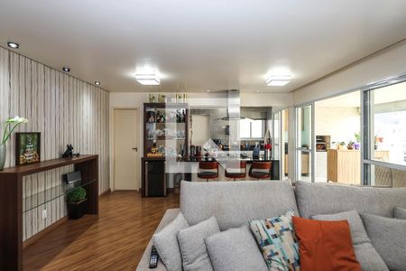 Sala de apartamento à venda com 3 quartos, 122m² em Vila Gumercindo, São Paulo