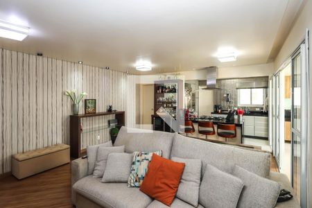 Sala de apartamento à venda com 3 quartos, 122m² em Vila Gumercindo, São Paulo