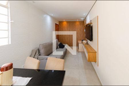 Sala de apartamento à venda com 2 quartos, 49m² em Jardim America, Belo Horizonte