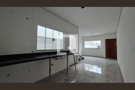 Cozinha de casa à venda com 3 quartos, 74m² em Vila Francisco Matarazzo, Santo André