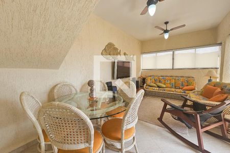 Sala de apartamento para alugar com 3 quartos, 240m² em Balneario Guarujá, Guarujá