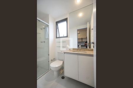 Banheiro de kitnet/studio para alugar com 1 quarto, 28m² em Vila Matilde, São Paulo