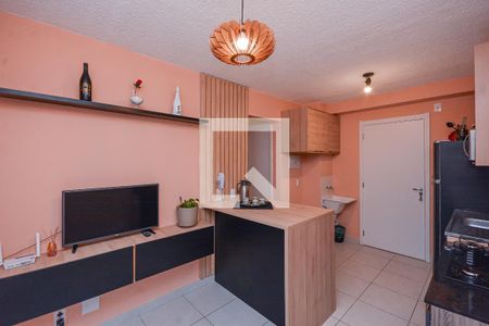 Sala/Cozinha de apartamento à venda com 2 quartos, 60m² em Socorro, São Paulo