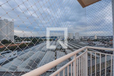 Sacada da Sala/Cozinha de apartamento à venda com 2 quartos, 60m² em Socorro, São Paulo