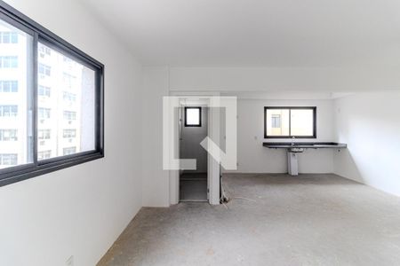 Sala de apartamento à venda com 1 quarto, 46m² em Vila Buarque, São Paulo