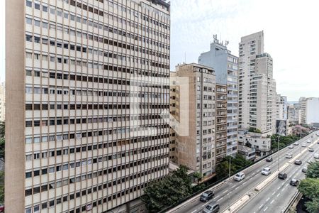 Vista de kitnet/studio à venda com 1 quarto, 28m² em Vila Buarque, São Paulo