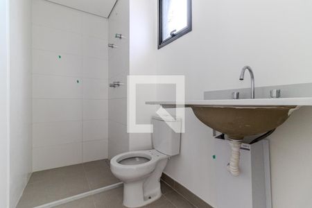 Banheiro de kitnet/studio à venda com 1 quarto, 28m² em Vila Buarque, São Paulo