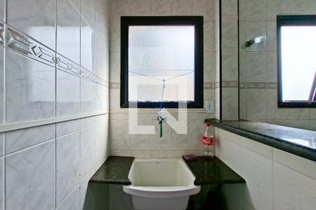 Área de Serviço de apartamento para alugar com 1 quarto, 50m² em Vila Caiçara, Praia Grande