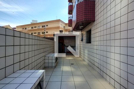 Área comum - Churrasqueira de apartamento para alugar com 1 quarto, 50m² em Vila Caiçara, Praia Grande