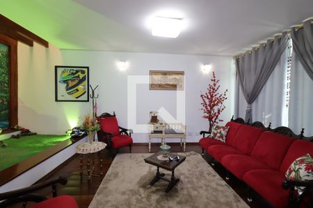 Sala de Estar de casa à venda com 4 quartos, 328m² em Vila Alpina, Santo André