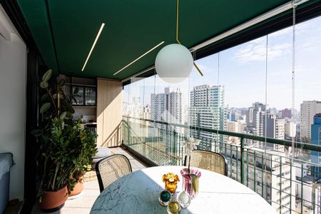 Varanda de apartamento à venda com 1 quarto, 54m² em Bela Vista, São Paulo