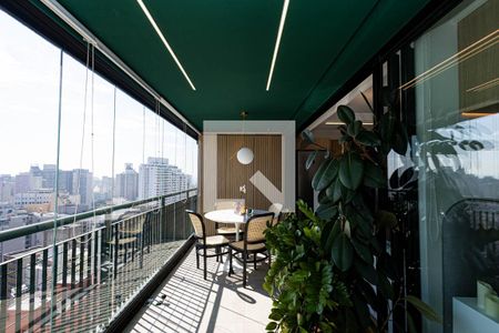Varanda de apartamento à venda com 1 quarto, 54m² em Bela Vista, São Paulo