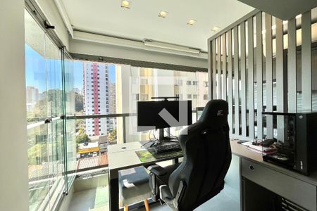 Varanda de apartamento à venda com 1 quarto, 47m² em Vila Clementino, São Paulo