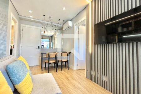 Sala de apartamento à venda com 1 quarto, 47m² em Vila Clementino, São Paulo