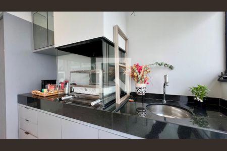 Área comum - Churrasqueira de apartamento à venda com 1 quarto, 71m² em Pinheiros, São Paulo