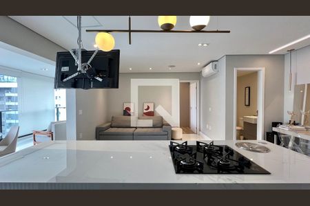 Cozinha de apartamento à venda com 1 quarto, 71m² em Pinheiros, São Paulo
