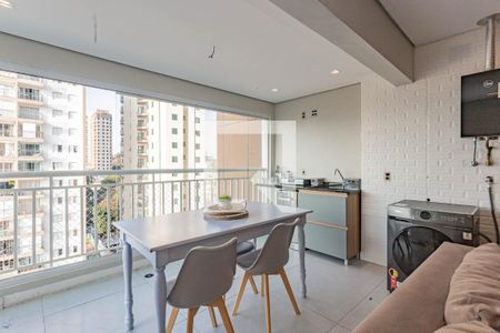 Varanda da Sala de apartamento à venda com 2 quartos, 63m² em Vila da Saúde, São Paulo