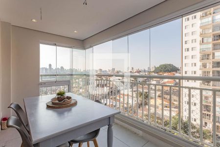 Varanda da Sala de apartamento à venda com 2 quartos, 63m² em Vila da Saúde, São Paulo