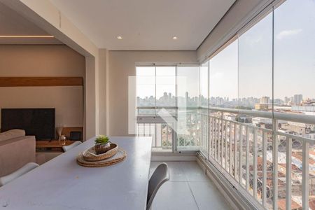 Varanda da Sala de apartamento à venda com 2 quartos, 63m² em Vila da Saúde, São Paulo
