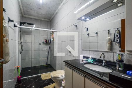 Banheiro de casa à venda com 3 quartos, 284m² em Vila Tibiriçá, Santo André