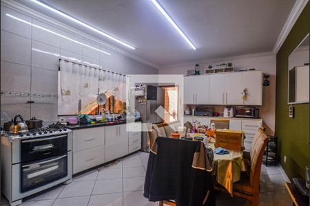 Cozinha de casa à venda com 3 quartos, 284m² em Vila Tibiriçá, Santo André