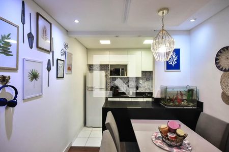 Cozinha de apartamento à venda com 2 quartos, 51m² em Jardim Monte Alegre, Taboão da Serra