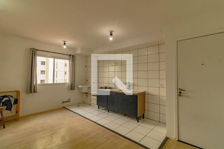 Sala/Cozinha de apartamento à venda com 2 quartos, 42m² em Vila Mira, São Paulo