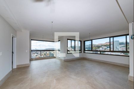Sala de apartamento à venda com 4 quartos, 160m² em Santa Lúcia, Belo Horizonte