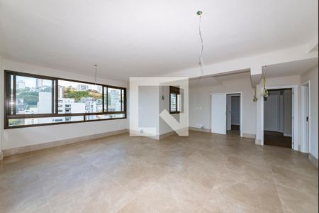 Sala de apartamento à venda com 4 quartos, 160m² em Santa Lúcia, Belo Horizonte
