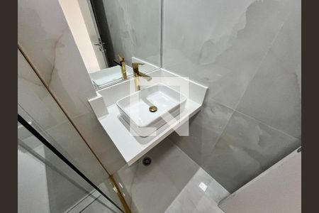 Banheiro de kitnet/studio à venda com 1 quarto, 29m² em Parada Inglesa, São Paulo