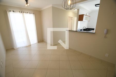 Sala de apartamento à venda com 2 quartos, 61m² em Jardim Myrian Moreira da Costa, Campinas