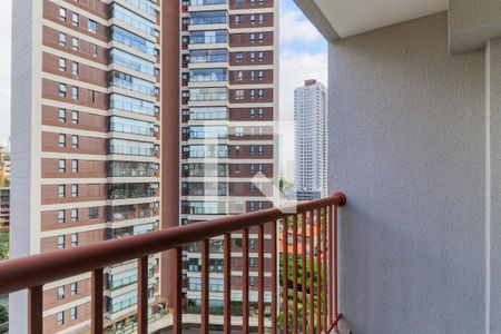 Varanda de kitnet/studio para alugar com 1 quarto, 28m² em Jardim das Acacias, São Paulo