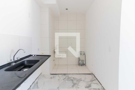 Cozinha e Área de Serviço de apartamento para alugar com 2 quartos, 43m² em Jardim Peri Peri, São Paulo