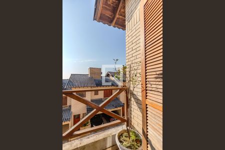 Varanda Suíte de casa de condomínio para alugar com 3 quartos, 195m² em Santa Tereza, Porto Alegre