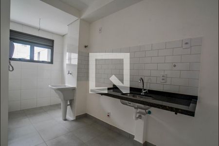 Cozinha e Área de Serviço de apartamento à venda com 1 quarto, 40m² em Vila Sao Pedro, Santo André