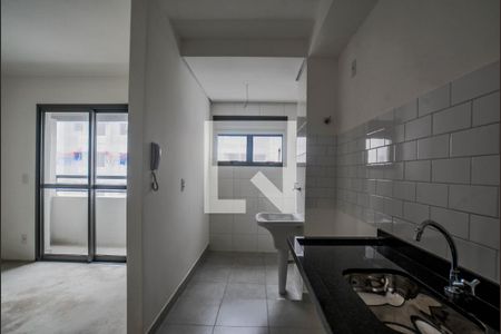 Cozinha e Área de Serviço de apartamento à venda com 1 quarto, 40m² em Vila Sao Pedro, Santo André