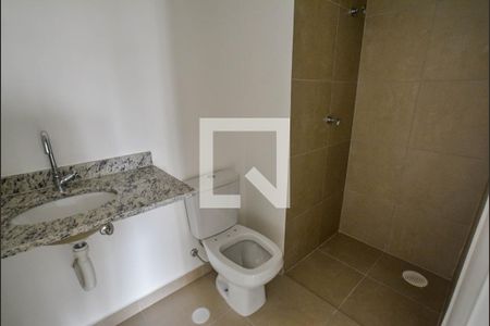 Banheiro Social de apartamento à venda com 2 quartos, 59m² em Vila Sao Pedro, Santo André