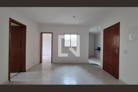 Sala de apartamento à venda com 2 quartos, 55m² em Vila Lucinda, Santo André