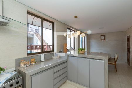 Cozinha de casa à venda com 6 quartos, 370m² em Alto Barroca, Belo Horizonte