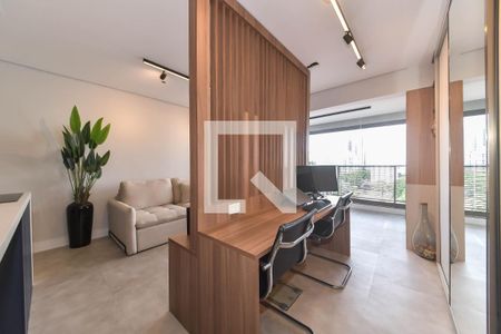 Escritório de apartamento à venda com 1 quarto, 42m² em Cidade Monções, São Paulo