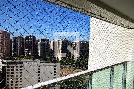 Varanda da Sala de apartamento à venda com 1 quarto, 120m² em Barra da Tijuca, Rio de Janeiro