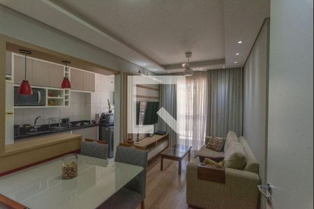 Sala de apartamento à venda com 2 quartos, 49m² em Jardim Samambaia, Campinas