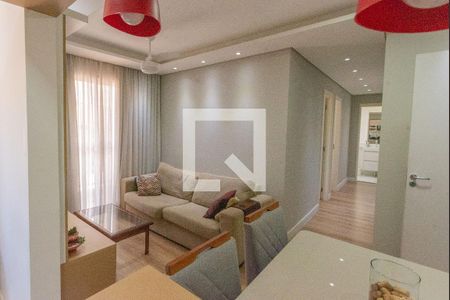 Sala de apartamento à venda com 2 quartos, 49m² em Jardim Samambaia, Campinas