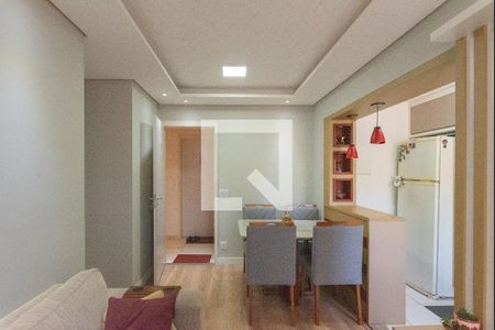 Sala de apartamento à venda com 2 quartos, 49m² em Jardim Samambaia, Campinas