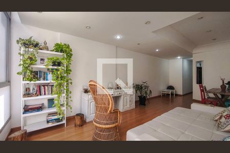 Sala de apartamento à venda com 4 quartos, 125m² em Tijuca, Rio de Janeiro