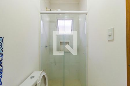 Banheiro de kitnet/studio para alugar com 1 quarto, 20m² em Belenzinho, São Paulo