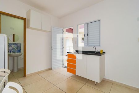 Cozinha de kitnet/studio para alugar com 1 quarto, 20m² em Belenzinho, São Paulo