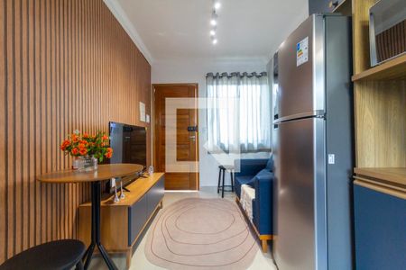 Sala/Cozinha de apartamento à venda com 2 quartos, 34m² em Vila Carrão, São Paulo