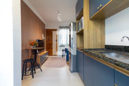 Sala/Cozinha de apartamento à venda com 2 quartos, 34m² em Vila Carrão, São Paulo