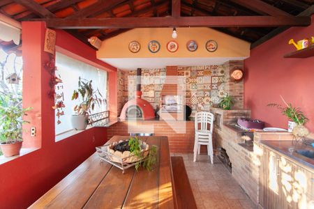 Espaço Gourmet de casa à venda com 4 quartos, 992m² em Estoril, Belo Horizonte